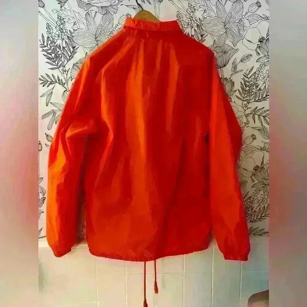 VANS Custom Classics Torrey Windbreaker Nylon Jacket Orange M